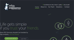 Desktop Screenshot of mybackoffice.biz